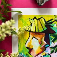 Alice eventyrligt Fine Art Giclée Print med kattekillingen Alice