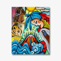 Beautiful Life - Lærredsprint