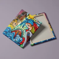 Beautiful Life - abstrakt lærredsprint