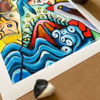 Beautiful Life kærlighedsfyldt Fine Art Giclée Print