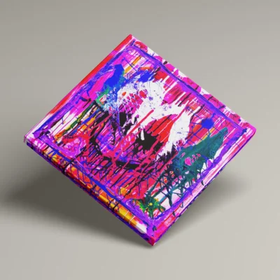 Capitol - abstrakt lærredsprint