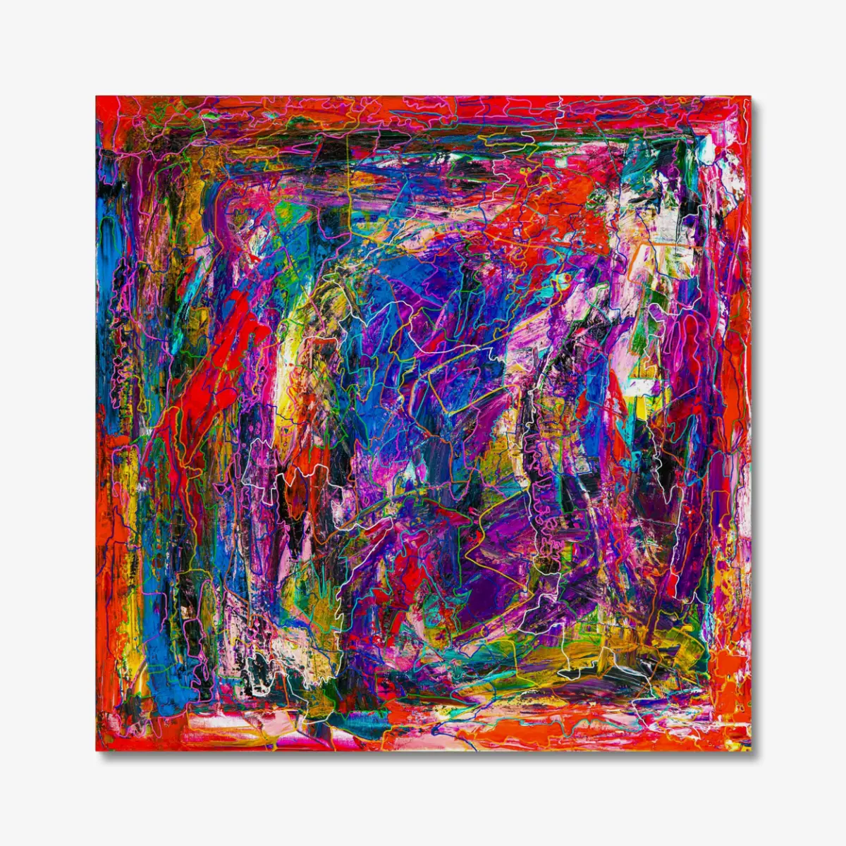 Chaotique (2) Chaotique - Lærredsprint - Billede 1