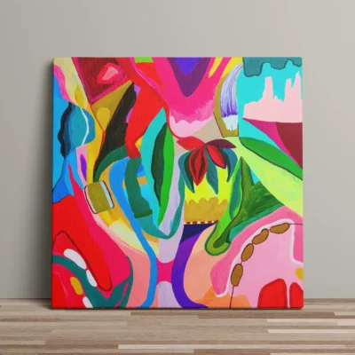 Dawn - abstrakt lærredsprint