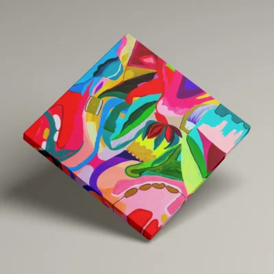 Dawn - abstrakt lærredsprint