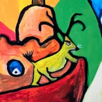 Dreamland eventyrligt Fine Art Giclée Print