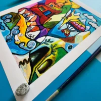 Dreamland eventyrligt Fine Art Giclée Print