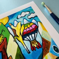 Dreamland eventyrligt Fine Art Giclée Print