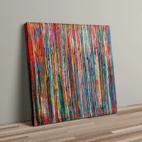 Drops of Art - abstrakt lærredsprint