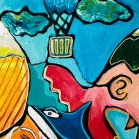 Folklore eventyrligt Fine Art Giclée Print