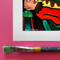 Folklore eventyrligt Fine Art Giclée Print