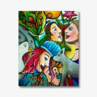 Garden of Eden - Lærredsprint