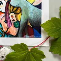 Garden of Eden kærlighedsfyldt Fine Art Giclée Print