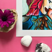 Garden of Eden kærlighedsfyldt Fine Art Giclée Print