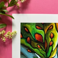 Garden of Eden kærlighedsfyldt Fine Art Giclée Print