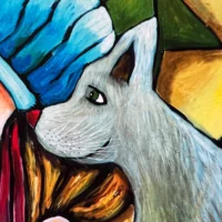 Garden of Eden kærlighedsfyldt Fine Art Giclée Print