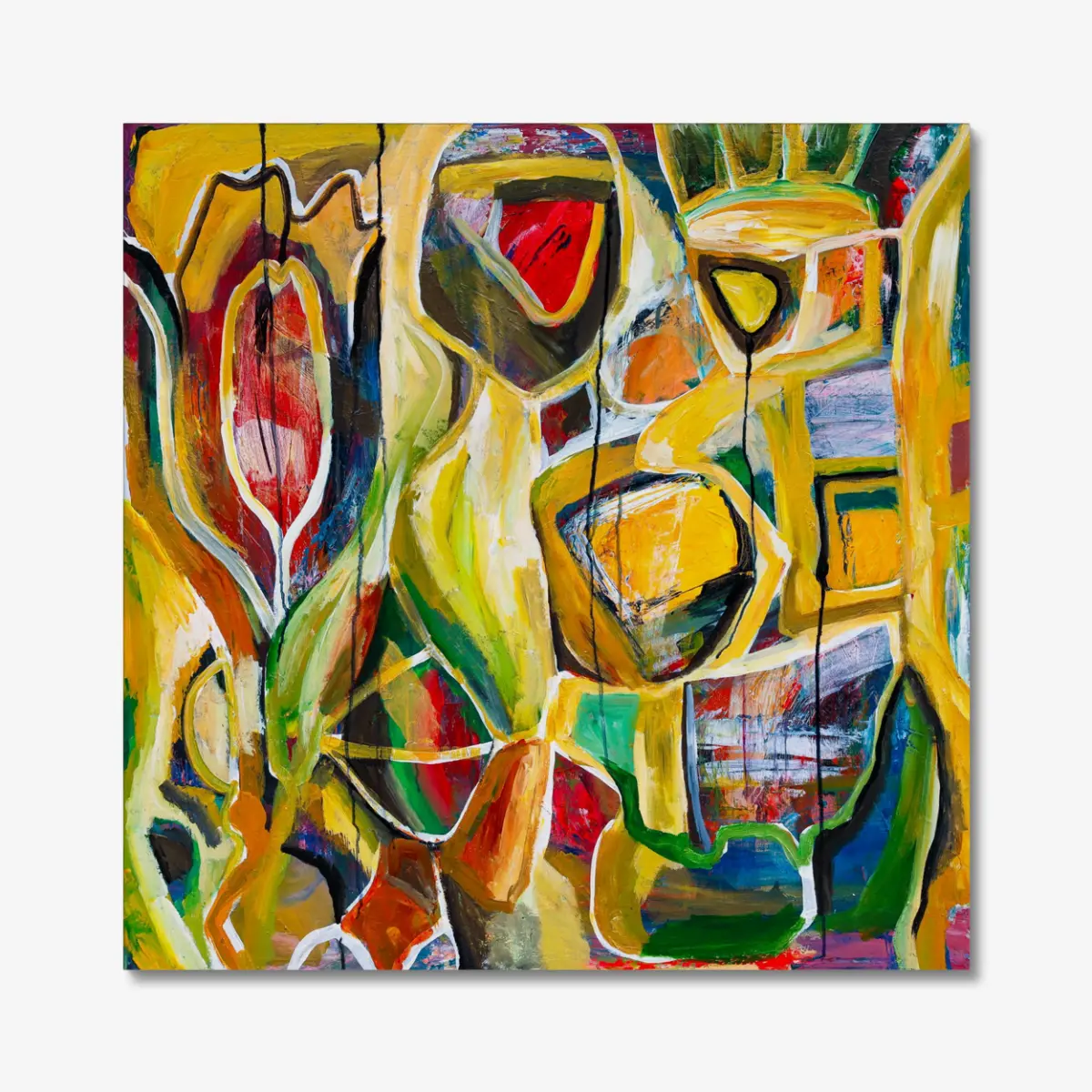 Giardino Verde (2) Giardino Verde - Lærredsprint - Billede 1