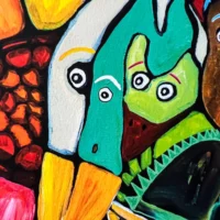 Happy Adventure eventyrligt Fine Art Giclée Print