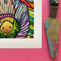 Happy Adventure eventyrligt Fine Art Giclée Print