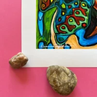 Happy Adventure eventyrligt Fine Art Giclée Print
