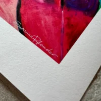 Karneval farverigt Fine Art Giclée Print