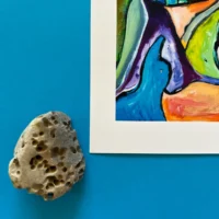 Karneval farverigt Fine Art Giclée Print