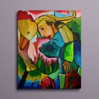 Love Holds Us Together - Lærredsprint - Billede 4