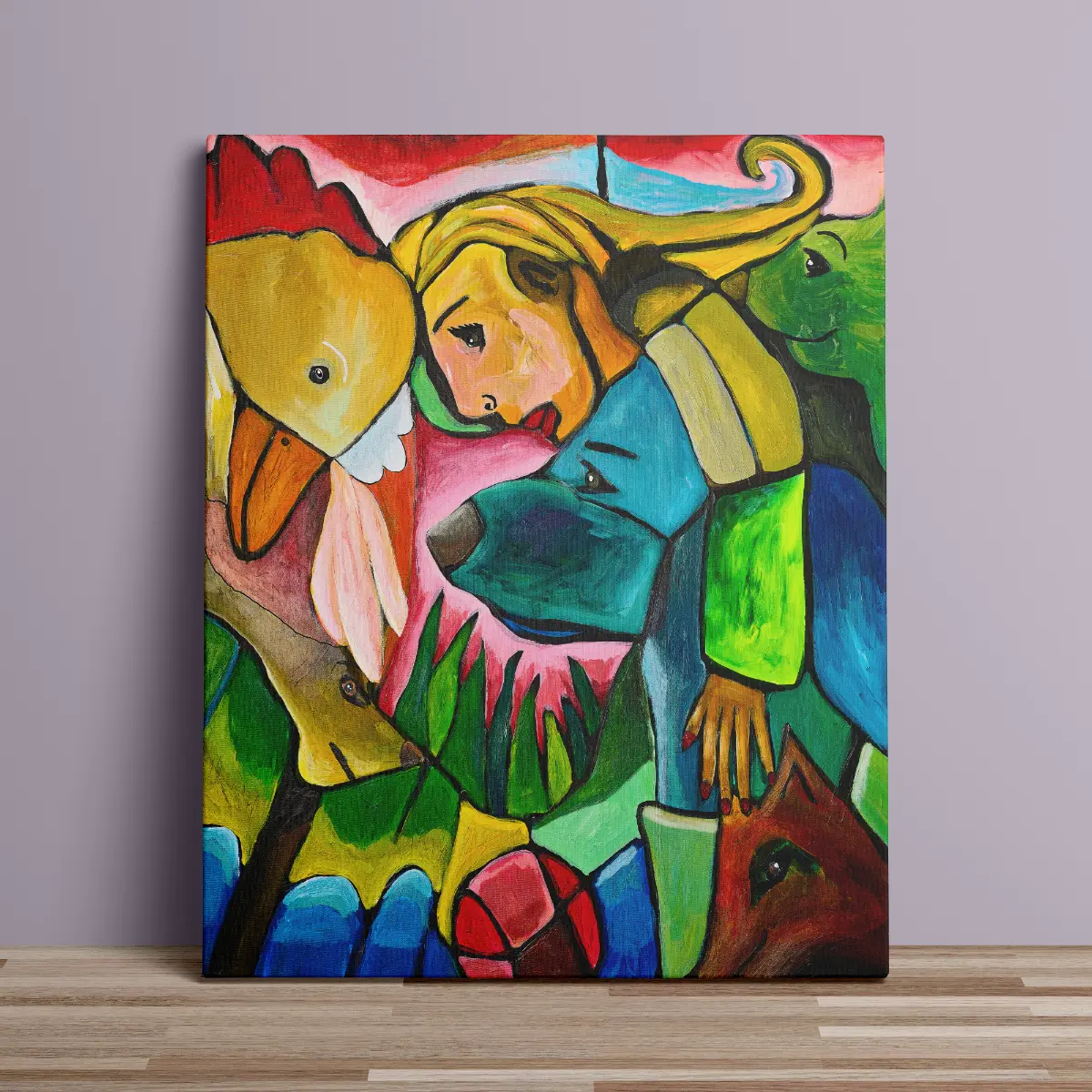 Love Holds Us Together (2) Love Holds Us Together - Lærredsprint - Billede 1