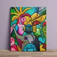 Masquerade - Lærredsprint