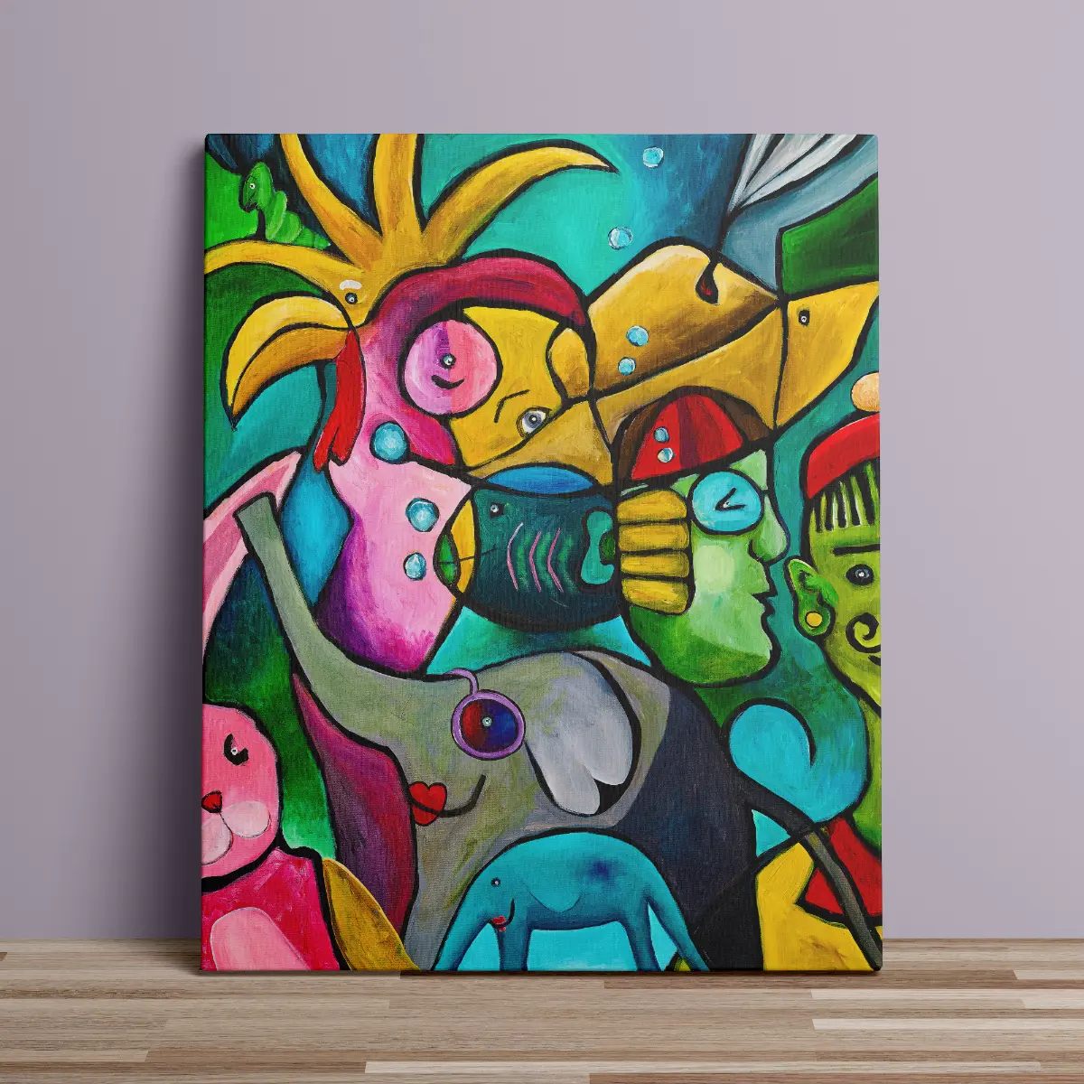 Masquerade (2) Masquerade - Lærredsprint - Billede 1