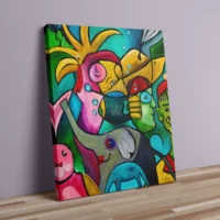 Masquerade - Lærredsprint - Billede 3