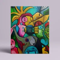 Masquerade - Lærredsprint - Billede 8