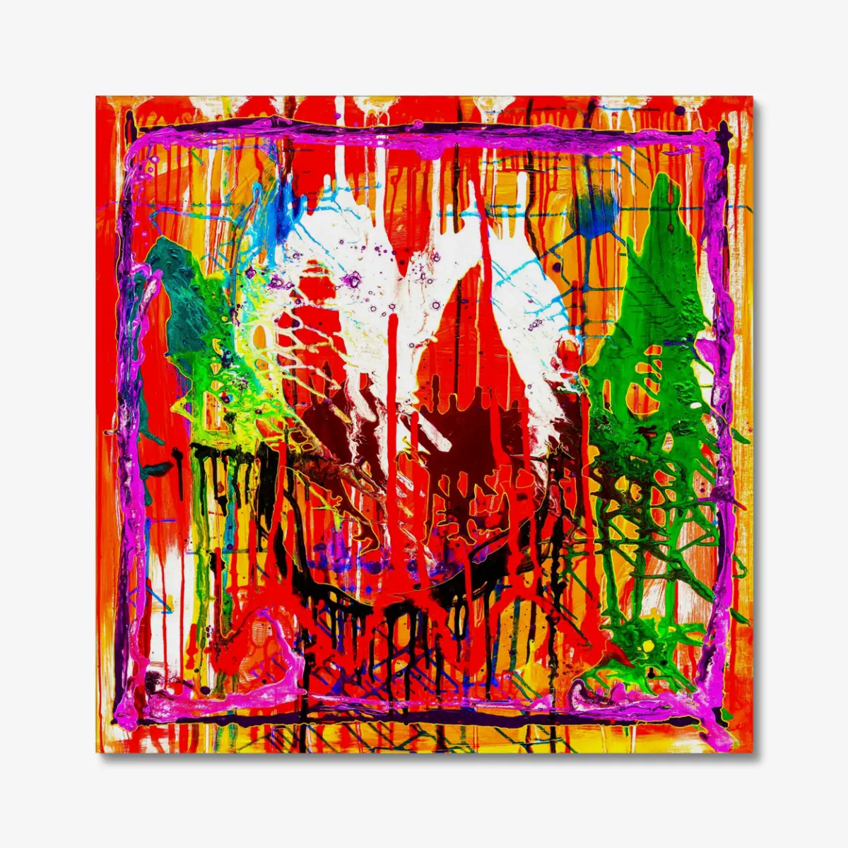 Metropolis (2) Metropolis - Lærredsprint - Billede 1