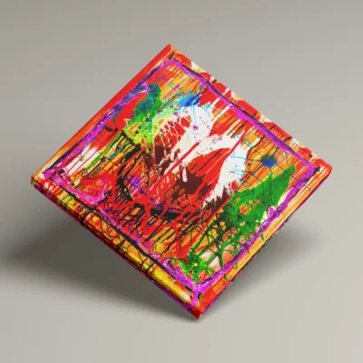 Metropolis - abstrakt lærredsprint