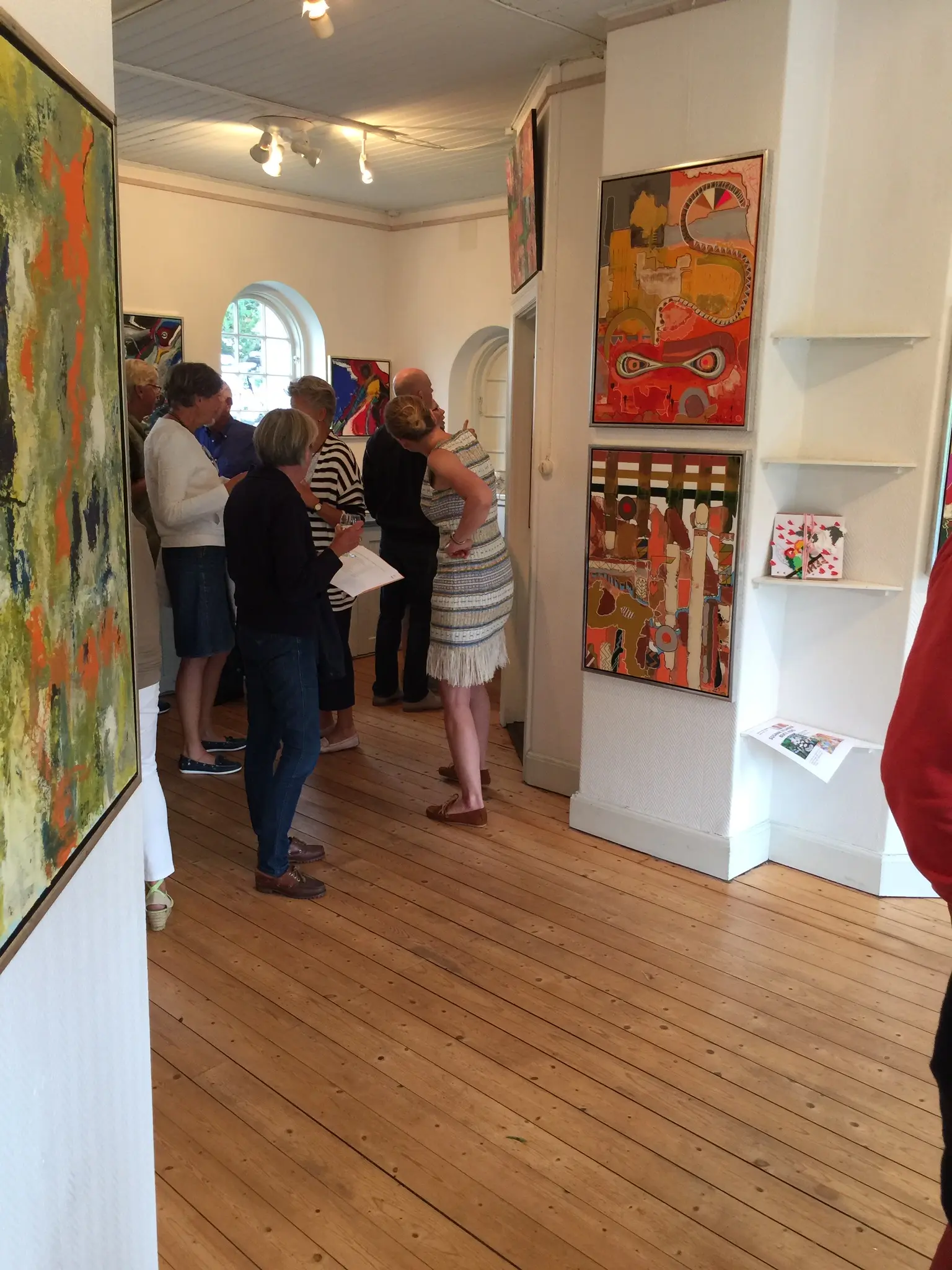 Susanne Rylander udstilling Galleri Möllegården 2016
