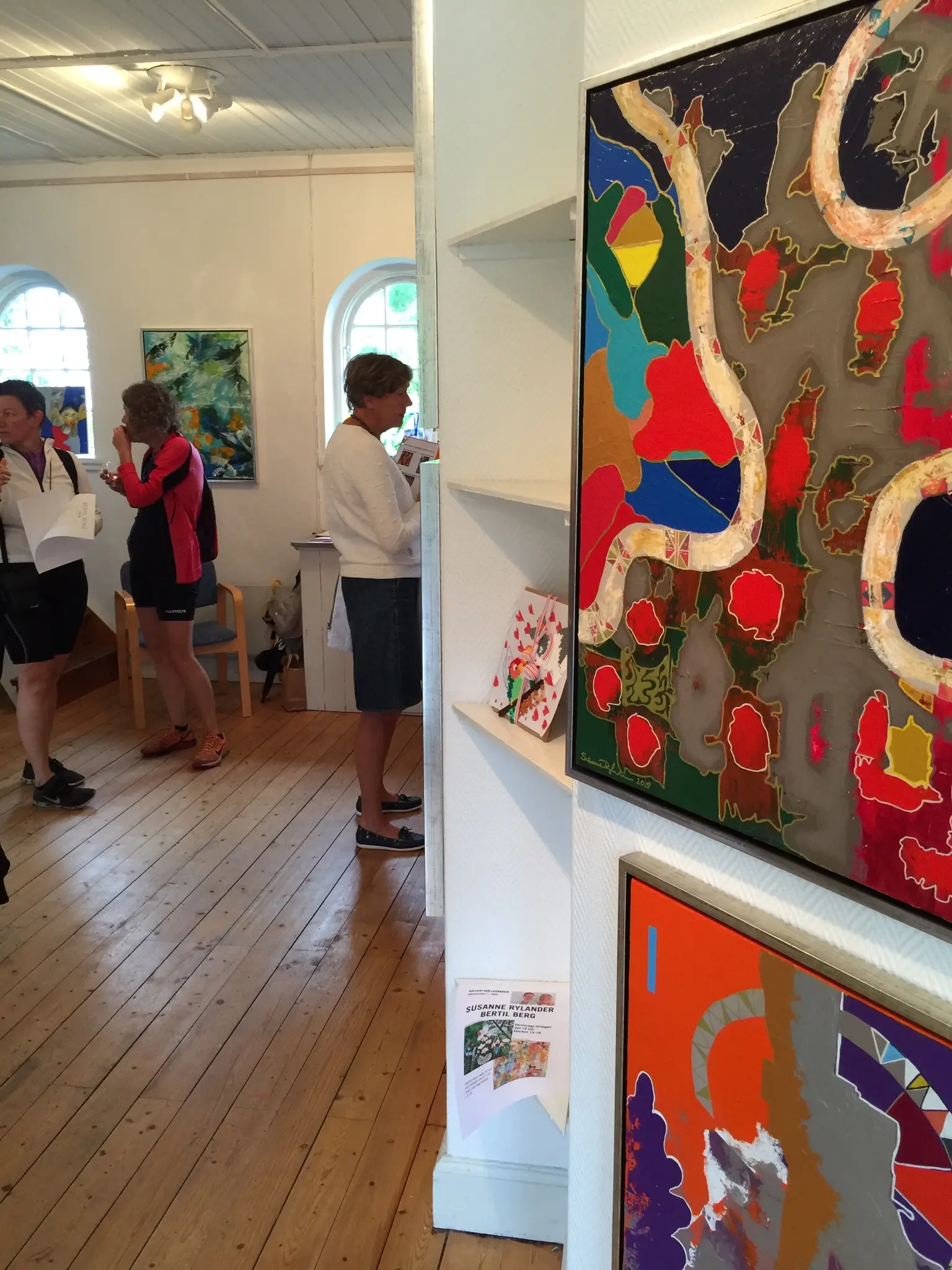 Susanne Rylander udstilling Galleri Möllegården 2016