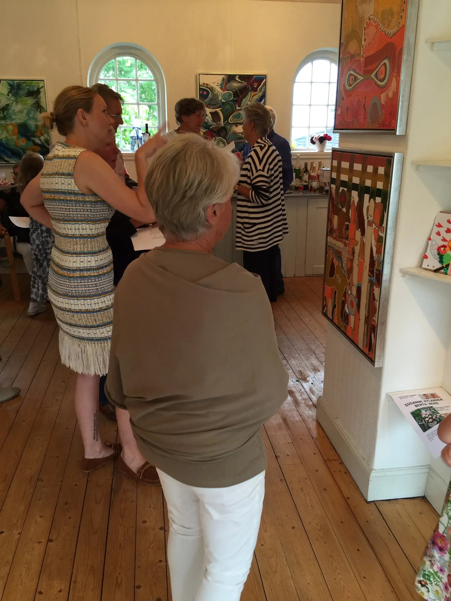 Susanne Rylander udstilling Galleri Möllegården 2016