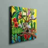 Nirvana - lærredsprint med junglemotiv