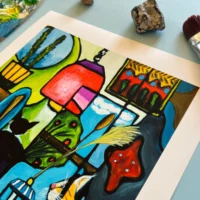 No Place Like Home Fine Art Giclée Print