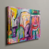 People - Lærredsprint - Billede 5