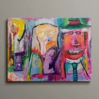 People - Lærredsprint - Billede 4