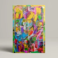 Potpurri - abstrakt lærredsprint