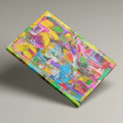 Potpurri - abstrakt lærredsprint