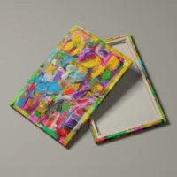 Potpurri - abstrakt lærredsprint