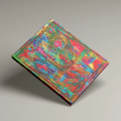 Sanctuary - abstrakt lærredsprint