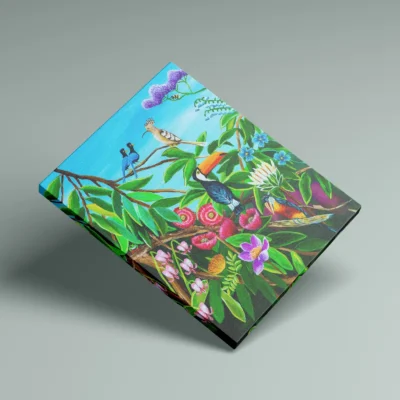 Siesta - lærredsprint med junglemotiv