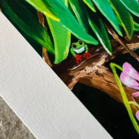 Siesta Fine Art Giclée Print med smukke fugle