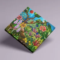 Spectators of the Red Moon - Lærredsprint - Billede 6