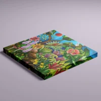 Spectators of the Red Moon - Lærredsprint - Billede 2