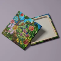 Spectators of the Red Moon - Lærredsprint - Billede 7