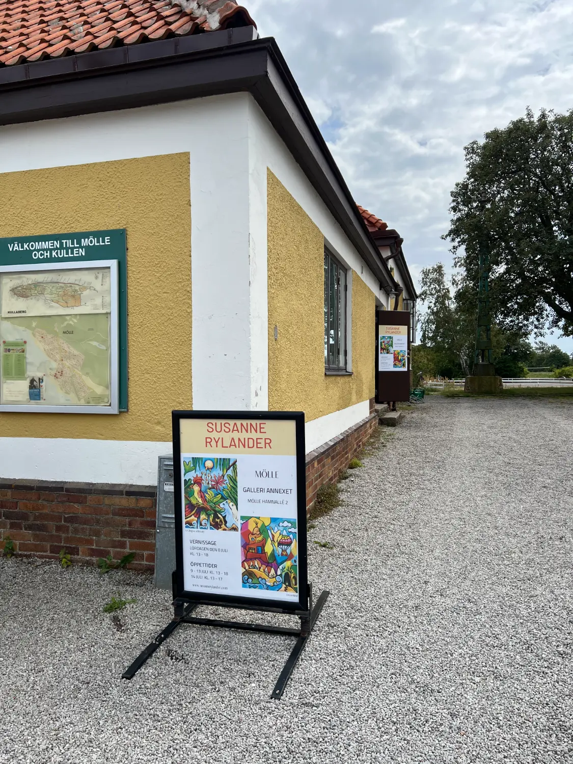 Susanne Rylander kunstudstilling Mölle Stationshus 2023